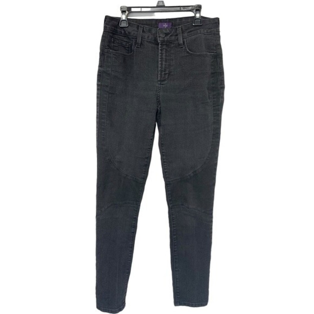 NYDJ | Black Gray Lift Tuck Legging Jeans 4